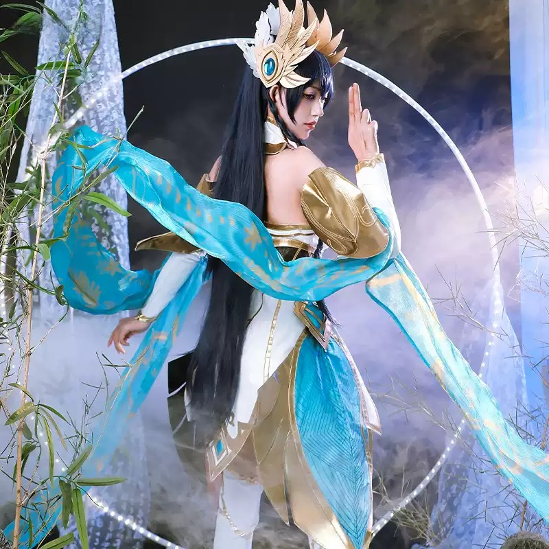 【League of Legends】Irelia Immortal Journey Cosplay Costume Full Set