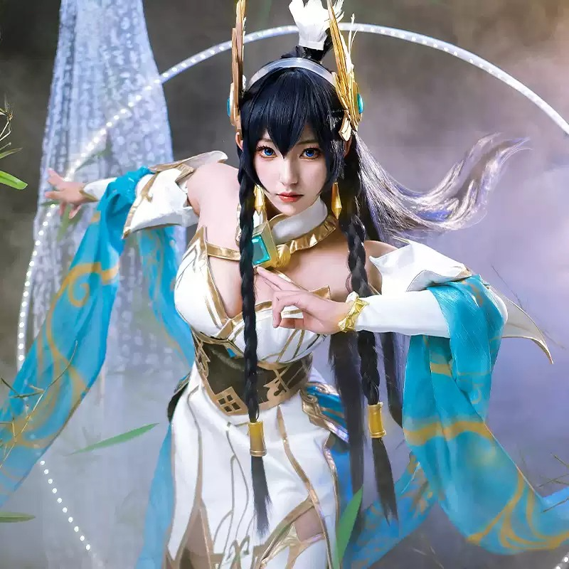 【League of Legends】Irelia Immortal Journey Cosplay Costume Full Set