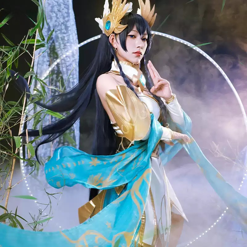 【League of Legends】Irelia Immortal Journey Cosplay Costume Full Set