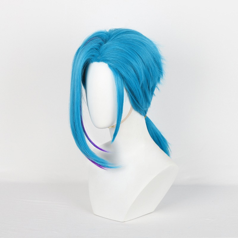 【League of Legends】Arcane Jinx Cosplay Costume Wig