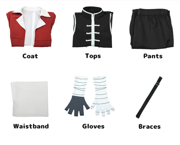 【Frieren】Stark Cosplay Costume Full Set