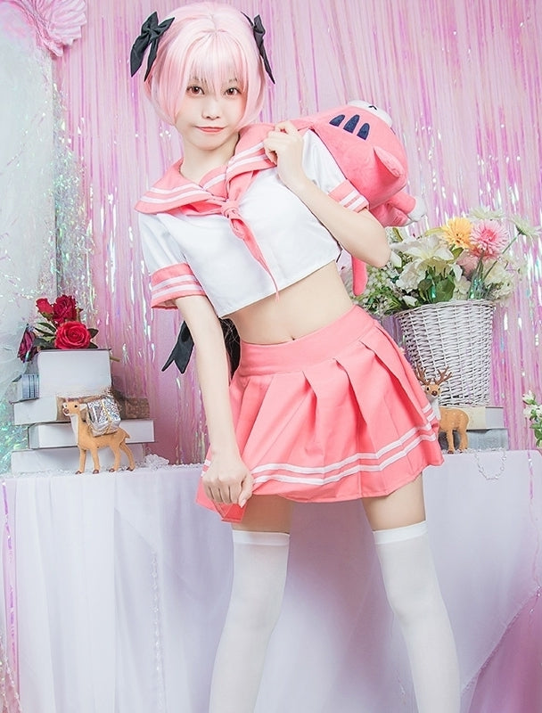 【Fate Grand Order】Astolfo Sailor Suit Cosplay Costume Full Set