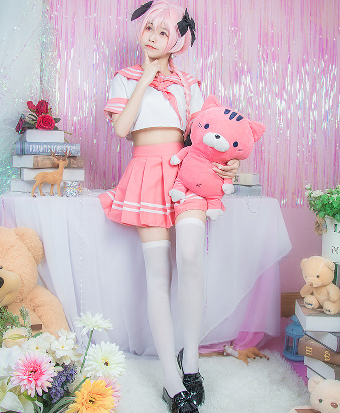 【Fate Grand Order】Astolfo Sailor Suit Cosplay Costume Full Set