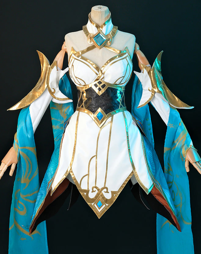 【League of Legends】Irelia Immortal Journey Cosplay Costume Full Set